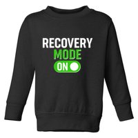 Funny Recovery Mode On Toddler Sweatshirt
