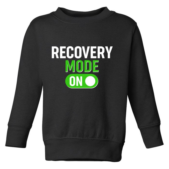 Funny Recovery Mode On Toddler Sweatshirt