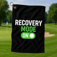 Funny Recovery Mode On Golf Towel