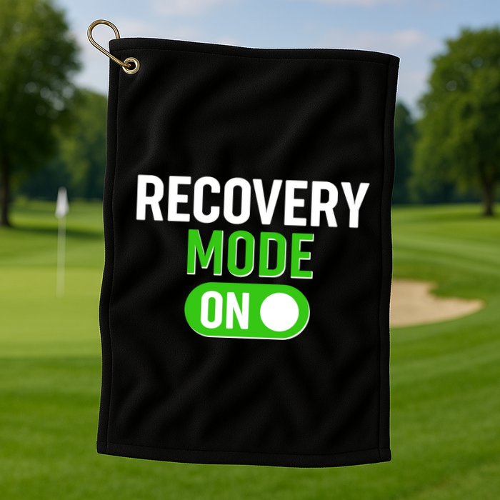 Funny Recovery Mode On Golf Towel