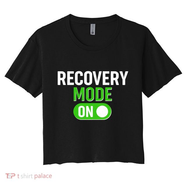 Funny Recovery Mode On Crop Top