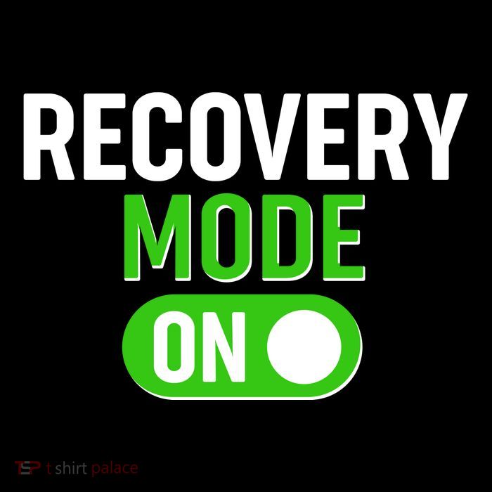 Funny Recovery Mode On Zip Tote Bag