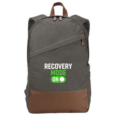 Funny Recovery Mode On Cotton Canvas Backpack