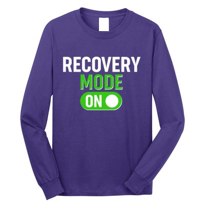 Funny Recovery Mode On Long Sleeve Shirt