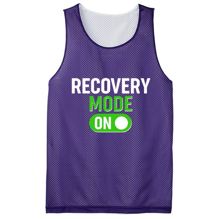 Funny Recovery Mode On Mesh Reversible Basketball Jersey Tank