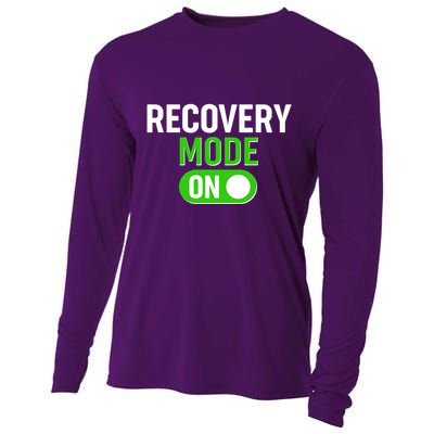 Funny Recovery Mode On Cooling Performance Long Sleeve Crew