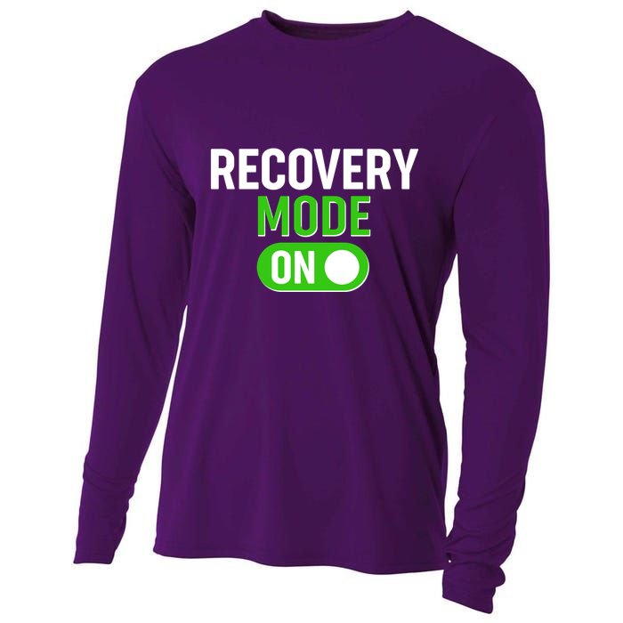 Funny Recovery Mode On Cooling Performance Long Sleeve Crew