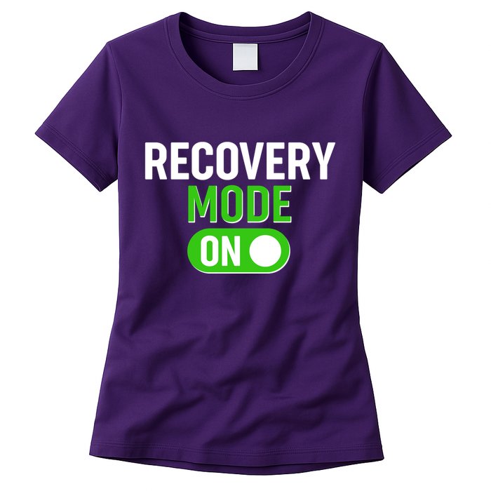 Funny Recovery Mode On Womens T-Shirt