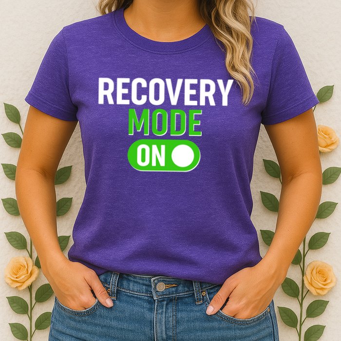 Funny Recovery Mode On Womens T-Shirt
