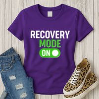 Funny Recovery Mode On Womens T-Shirt