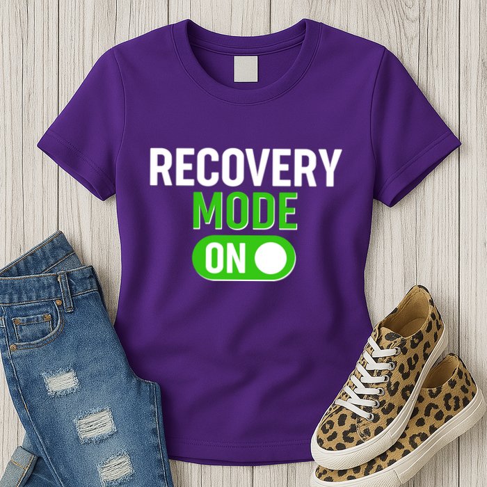 Funny Recovery Mode On Womens T-Shirt