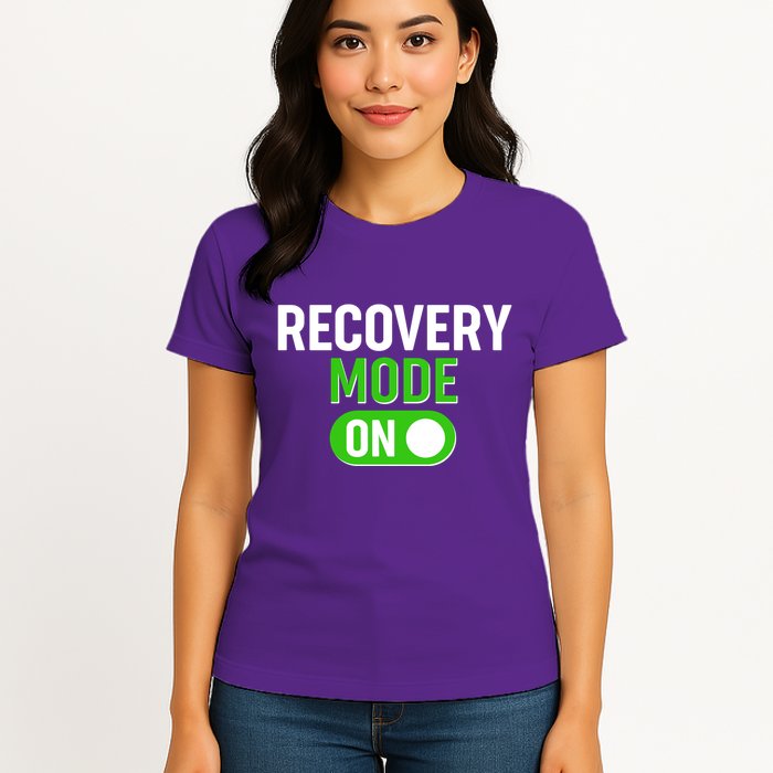 Funny Recovery Mode On Womens T-Shirt