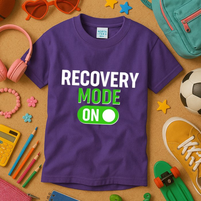 Funny Recovery Mode On Kids T-Shirt