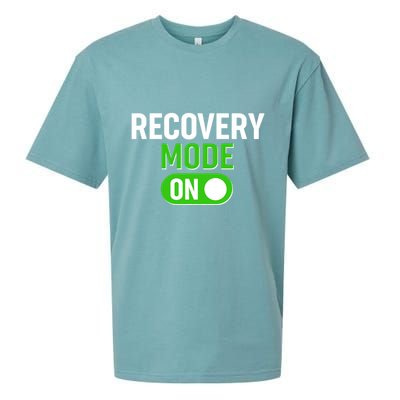 Funny Recovery Mode On Sueded Cloud Jersey T-Shirt