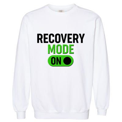 Funny Recovery Mode On Garment-Dyed Sweatshirt