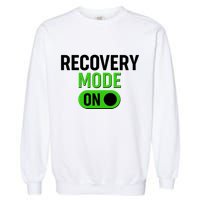 Funny Recovery Mode On Garment-Dyed Sweatshirt