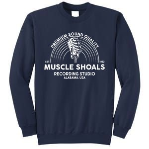 Funny Retro Muscle Shoals Recording Studio Alabama USA Logo Sweatshirt