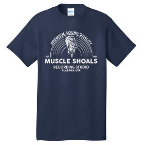 Funny Retro Muscle Shoals Recording Studio Alabama USA Logo Tall T-Shirt