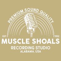 Funny Retro Muscle Shoals Recording Studio Alabama USA Logo T-Shirt