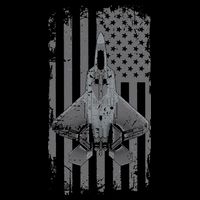 F22 Raptor Military Pilot Cooling Performance Crew T-Shirt
