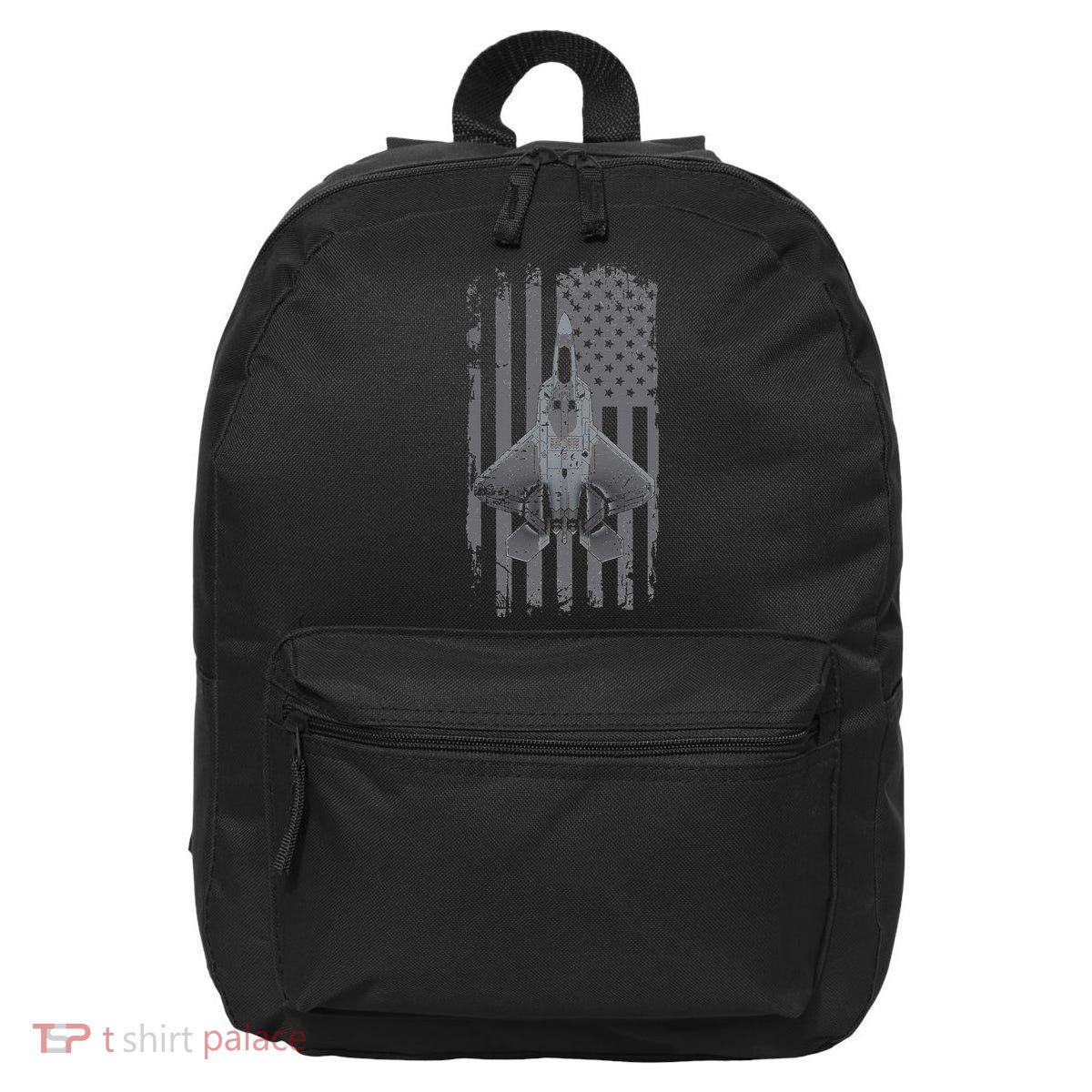 F22 Raptor Military Pilot 16 in Basic Backpack