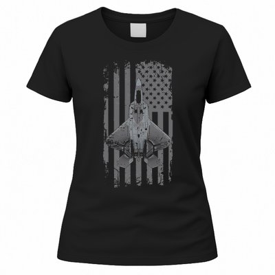 F22 Raptor Military Pilot Women's T-Shirt