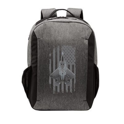 F22 Raptor Military Pilot Vector Backpack
