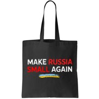 Funny Retro Make Russia Small Again Tote Bag