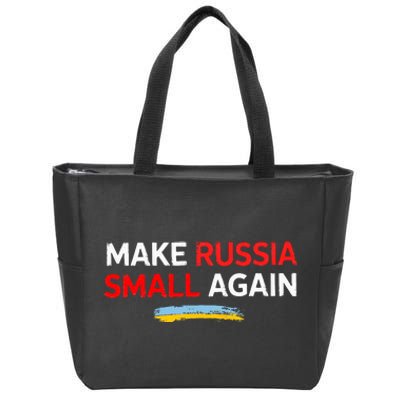 Funny Retro Make Russia Small Again Zip Tote Bag