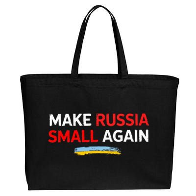 Funny Retro Make Russia Small Again Cotton Canvas Jumbo Tote