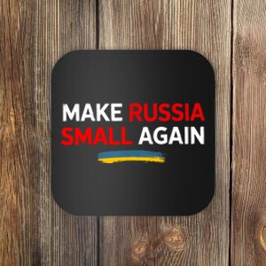 Funny Retro Make Russia Small Again Coaster