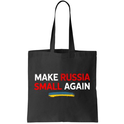 Funny Retro Make Russia Small Again Tote Bag