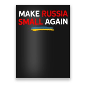 Funny Retro Make Russia Small Again Poster