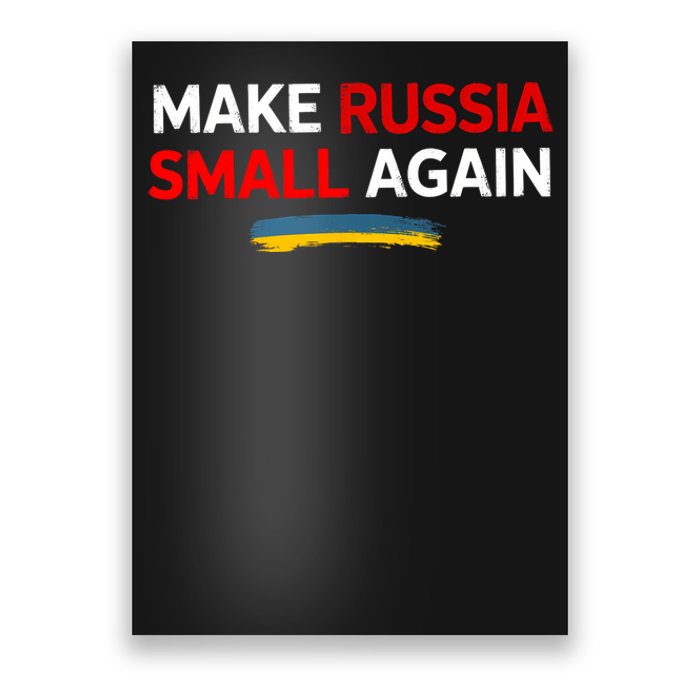 Funny Retro Make Russia Small Again Poster