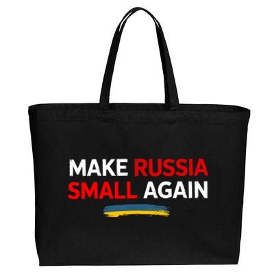 Funny Retro Make Russia Small Again Cotton Canvas Jumbo Tote