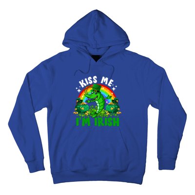 Funny Rainbow Me I’m Irish Shrimp Fish St Patrick’s Day Gift Hoodie