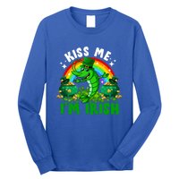 Funny Rainbow Me I’m Irish Shrimp Fish St Patrick’s Day Gift Long Sleeve Shirt