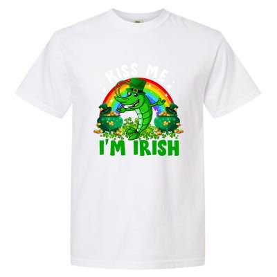 Funny Rainbow Me I’m Irish Shrimp Fish St Patrick’s Day Gift Garment-Dyed Heavyweight T-Shirt