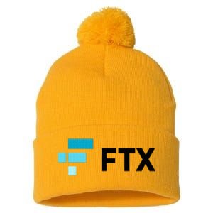 FTX Risk Management Department Pom Pom 12in Knit Beanie