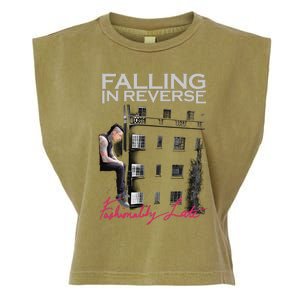 Fallingin Reverse Merchandise Fashionably Late Garment-Dyed Women's Muscle Tee