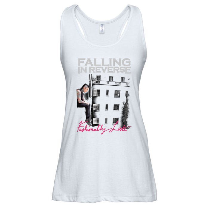 Fallingin Reverse Merchandise Fashionably Late Ladies Essential Flowy Tank