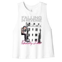 Fallingin Reverse Merchandise Fashionably Late Women's Racerback Cropped Tank