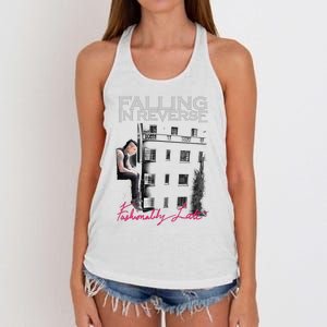 Fallingin Reverse Merchandise Fashionably Late Women's Knotted Racerback Tank