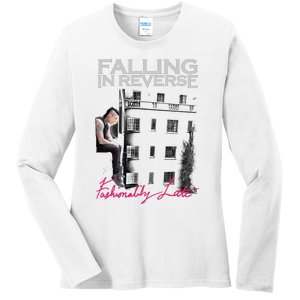 Fallingin Reverse Merchandise Fashionably Late Ladies Long Sleeve Shirt