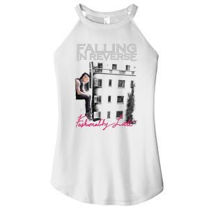 Fallingin Reverse Merchandise Fashionably Late Women's Perfect Tri Rocker Tank