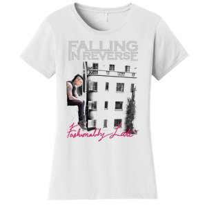 Fallingin Reverse Merchandise Fashionably Late Women's T-Shirt