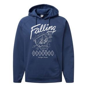 Fallingin Reverse Merchandise Flame Skull Performance Fleece Hoodie