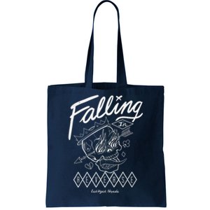 Fallingin Reverse Merchandise Flame Skull Tote Bag