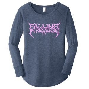 Fallingin Reverse Merchandise Popular Monster Women's Perfect Tri Tunic Long Sleeve Shirt