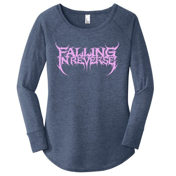 Fallingin Reverse Merchandise Popular Monster Women's Perfect Tri Tunic Long Sleeve Shirt